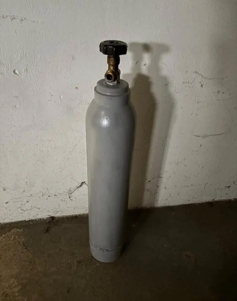 Láhev CO2 6 kg po údržbě a plná