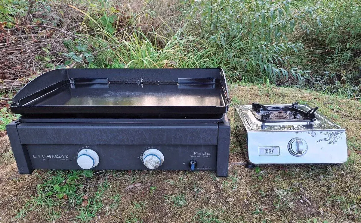 Gril CAMPINGAZ + Vařič GAS STOVE