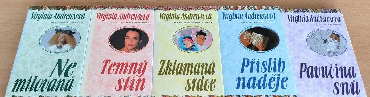 Virginia Andrewsová: Pentalogie Casteel (1.-5.díl) 1. vydání