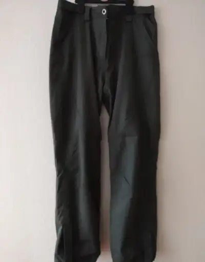 9) kalhoty outdoorové zimní zateplené khaki