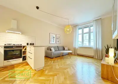Pronájem bytu 2+kk, 51,5m2, ul. Františka Kadlece, Libeň