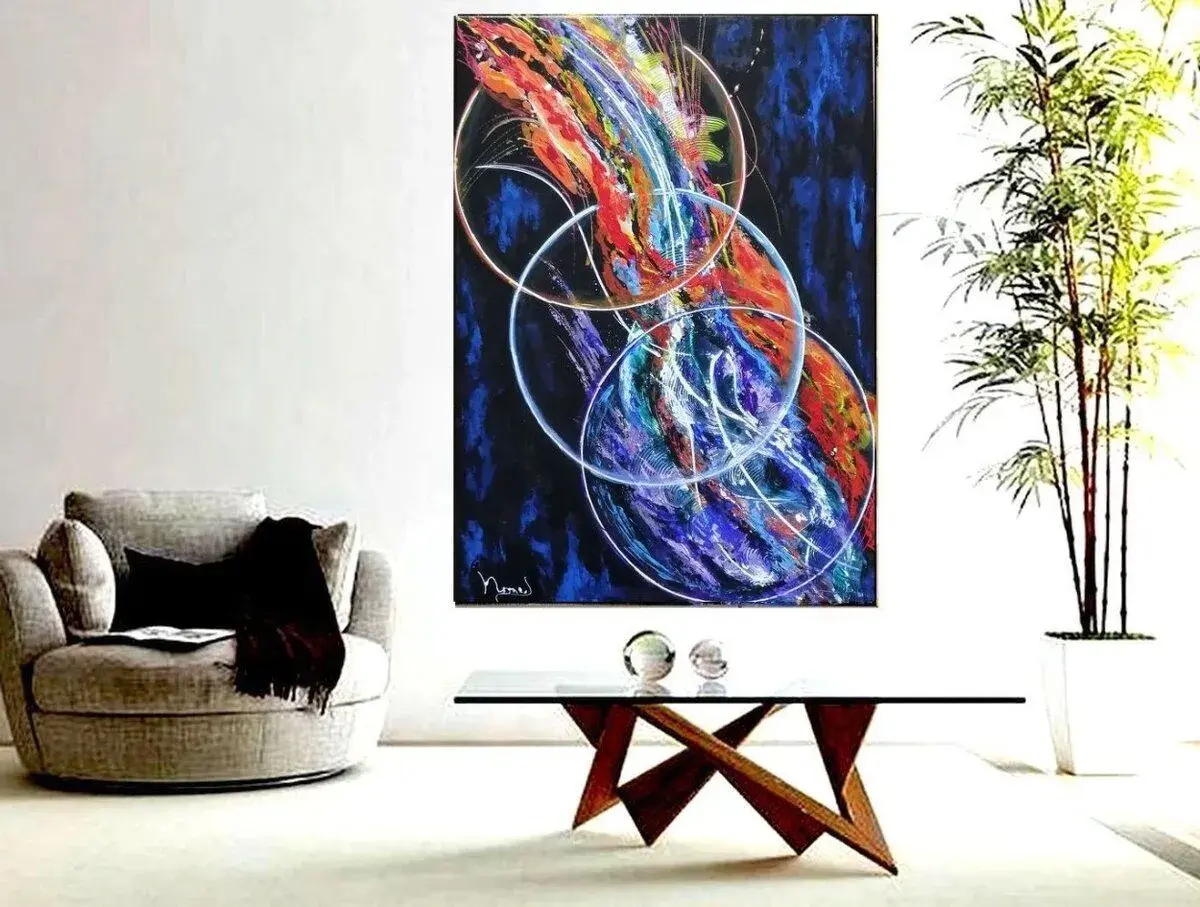 Abstraktní obraz 70x50cm