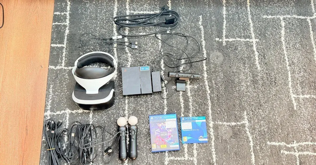 PlayStation VR (PSVR) komplet set