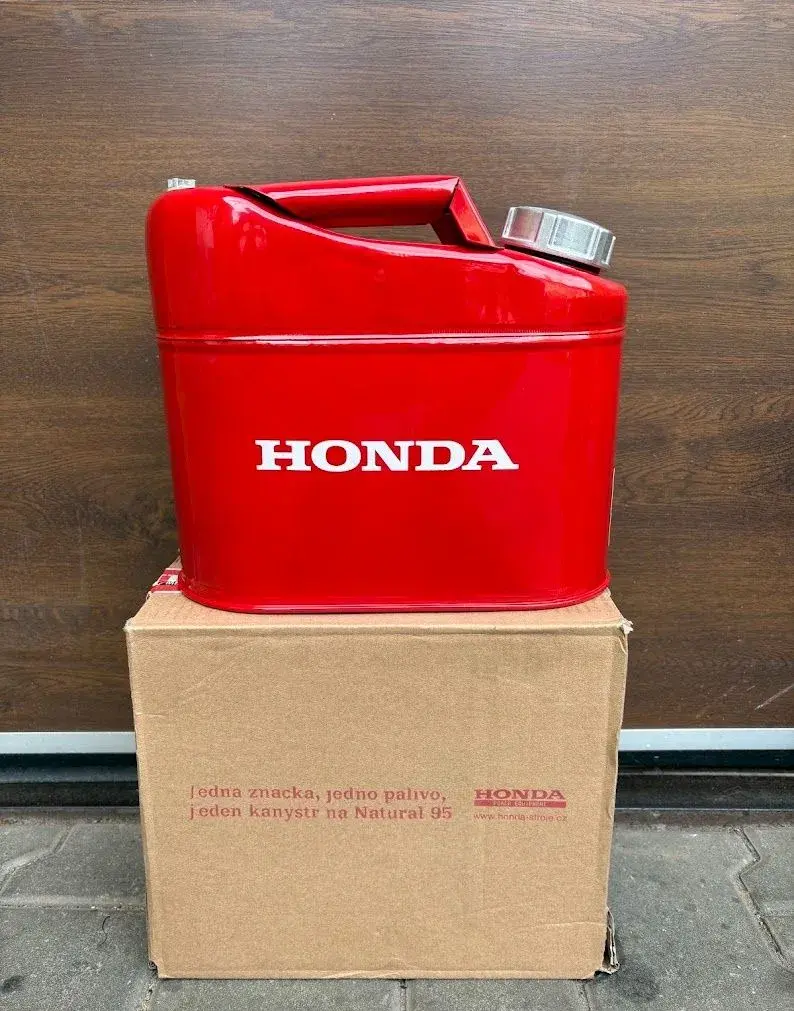 Plechový kanystr Honda 5L (vhodné i jako vánoční dárek)