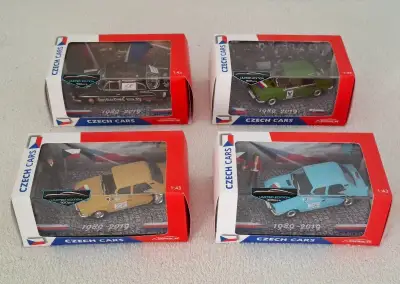 Abrex, 17. listopad, modely Škoda 105L, 120L a Tatra 603