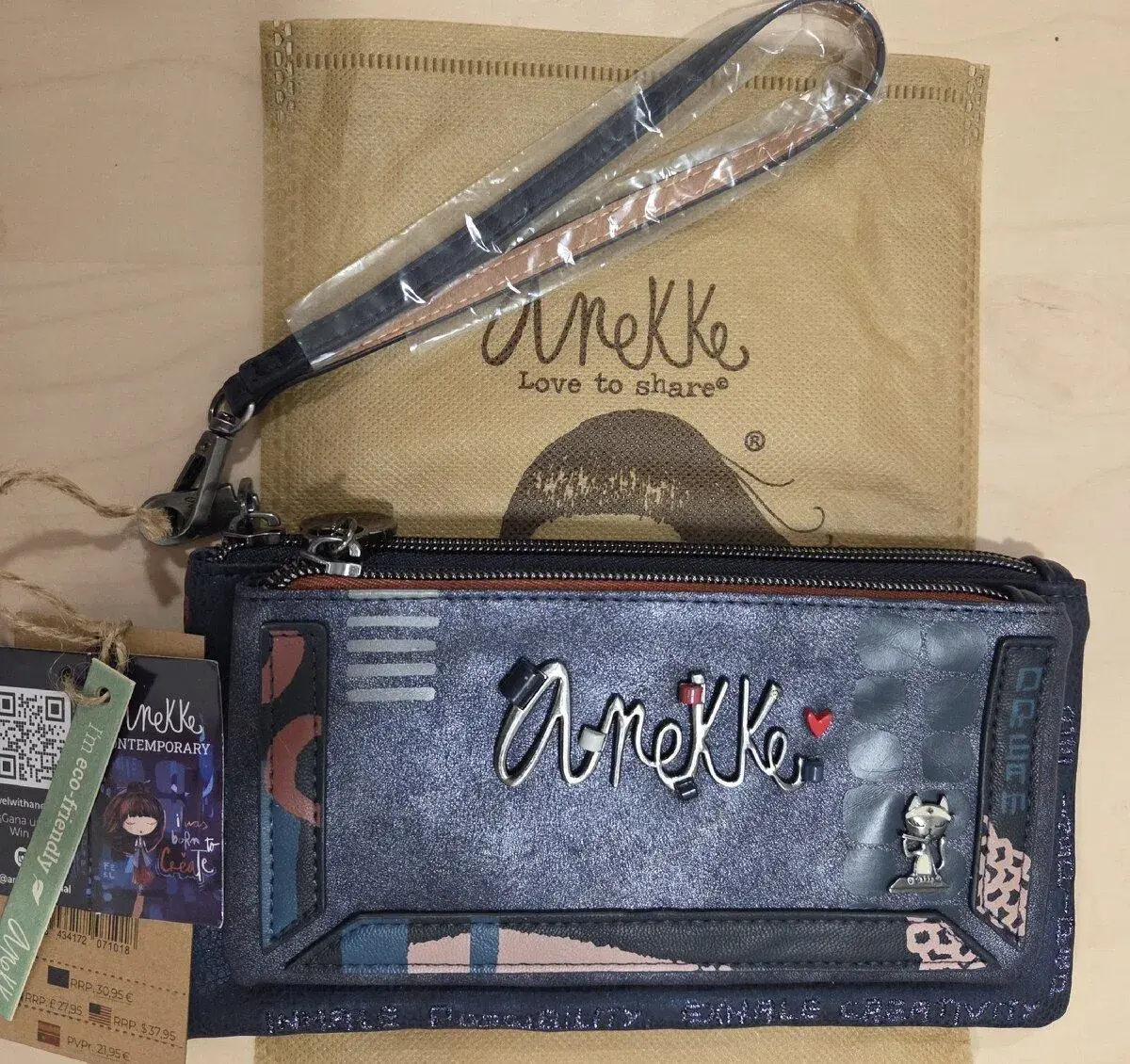 Parádní peněženka/kabelka na ruku Anekke Contemporary🌷nová