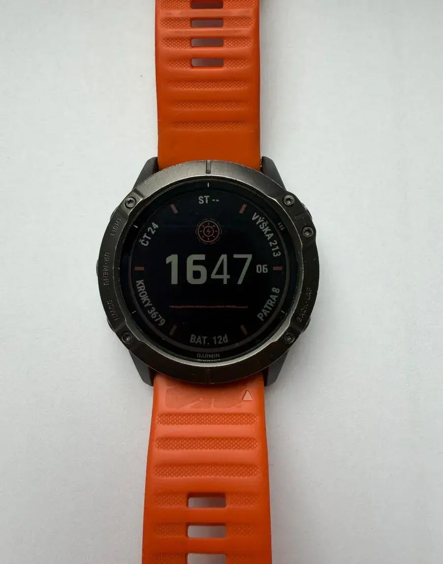 Garmin Fenix 6X Pro solar, TitaniumGrayDLC