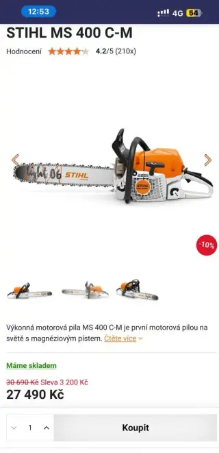 Stihl ms 400 C-M