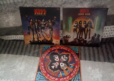 KISS - Vynily, LP, Gramofonové desky, NM stav (JAPAN press)