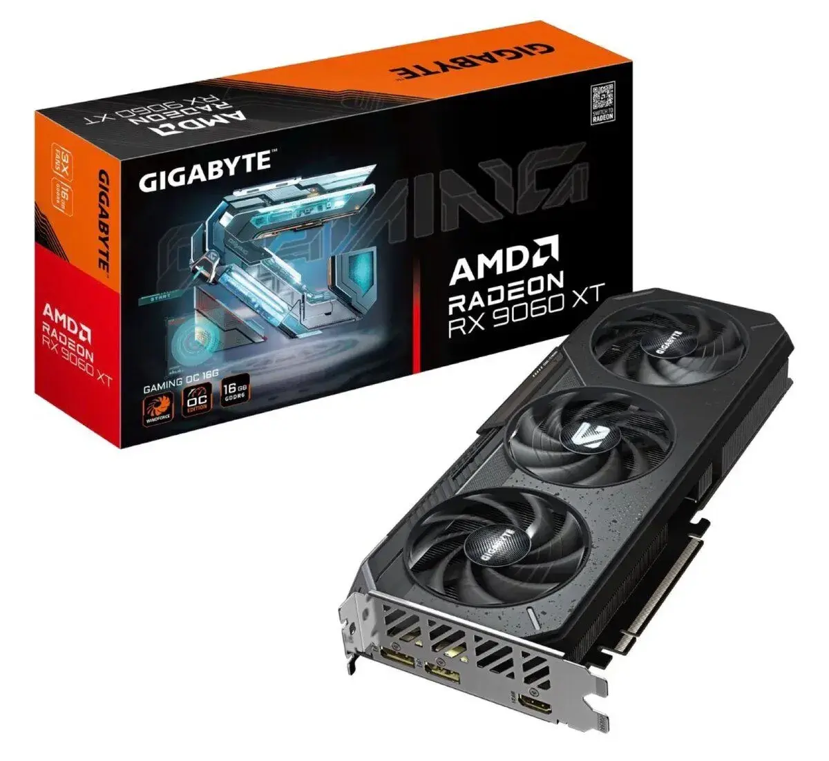 Gigabyte Radeon RX 9060 XT GAMING OC 16GB