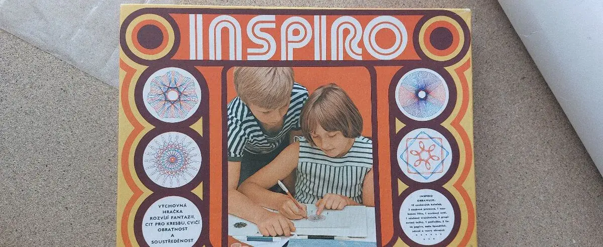 Retro hra INSPIRO (80. léta) – komplet