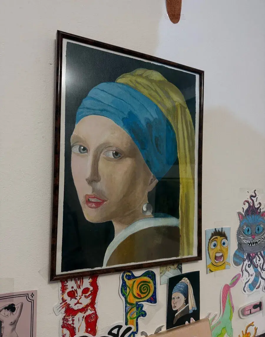 Dívka s Perlou - Johannes Vermeer