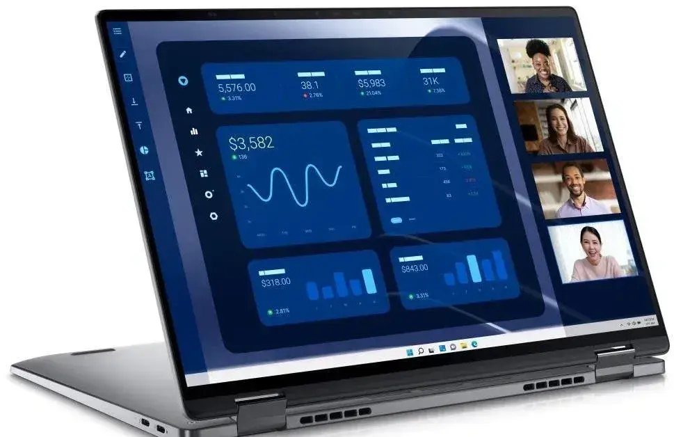 Nový DELL Latitude 9450 2v1, Touch, 32GB,Ultra-7,QHD, záruka