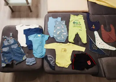 Sadu obleceni pro chlapecka vel. 68 na leto (15 kusu)
