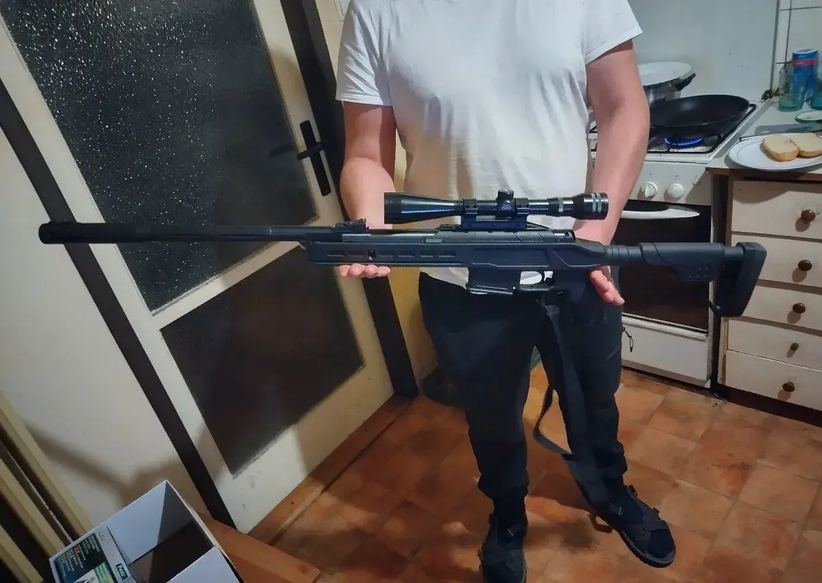 vzduchovka Hatsan Zada cal.6,35 mm s puškohledem MEOPTA 6x42