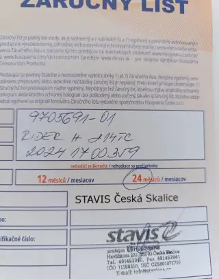 Zahradní traktůrek Husqvarna