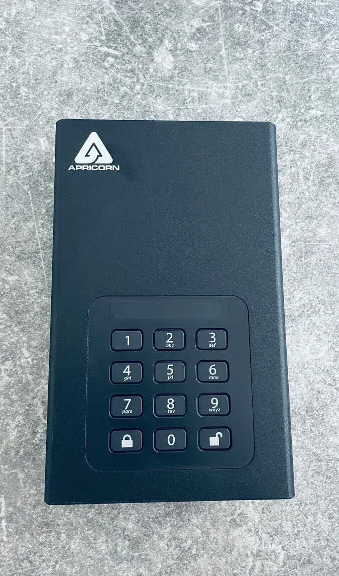 Apricorn Aegis Padlock DT 4TB usb 3.0