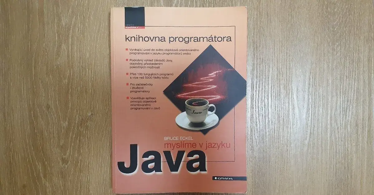 Knížky pro studium jazyka Java a objektového programování