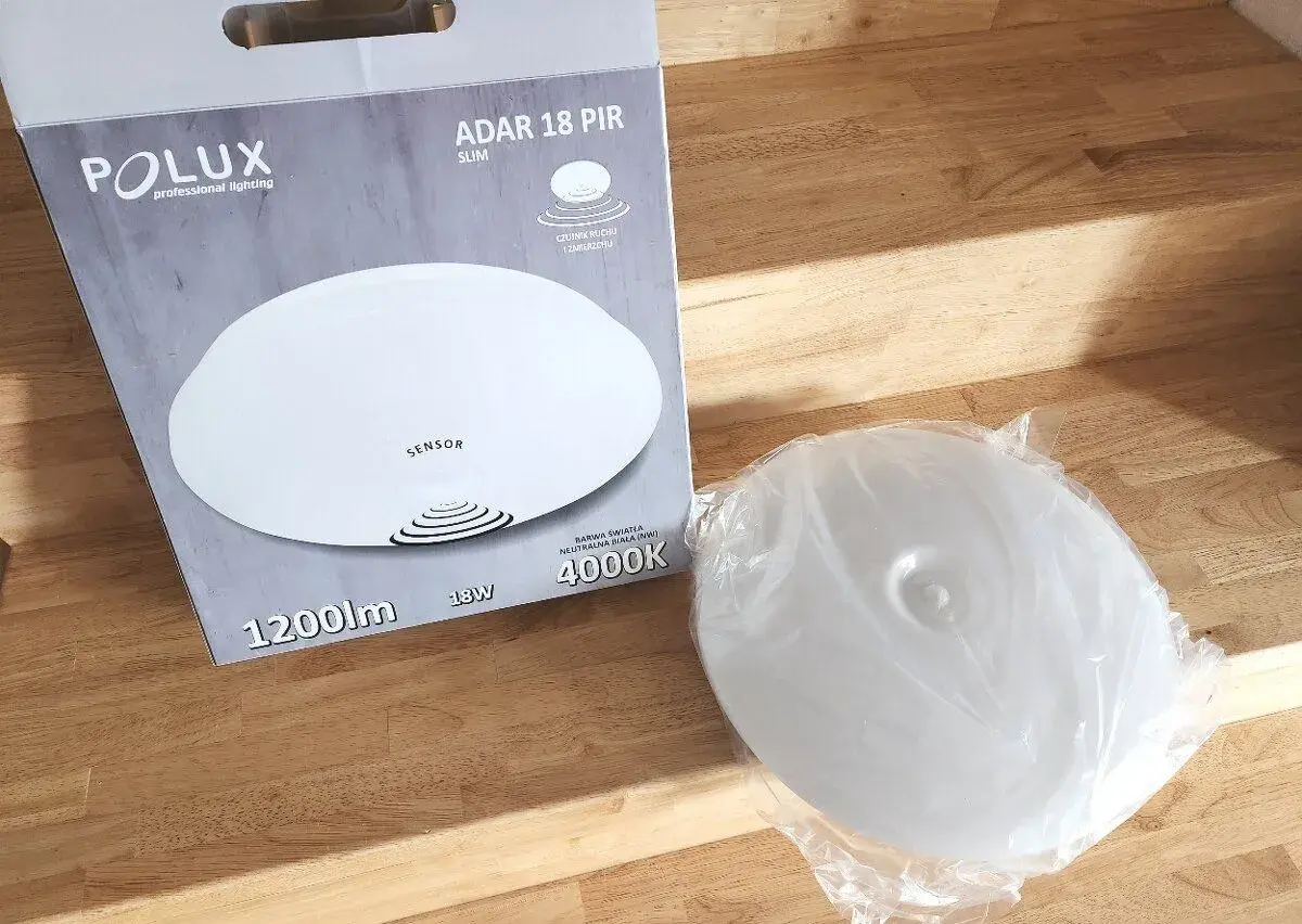 Polux Stropní LED Osvětlení s pohybovým senzorem