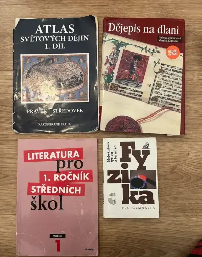 Učebnice na SŠ a gymnázia
