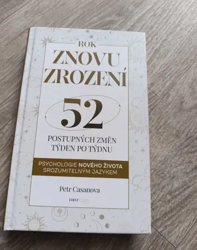 Kniha Znovuzrození Petr Casanova seberozvoj
