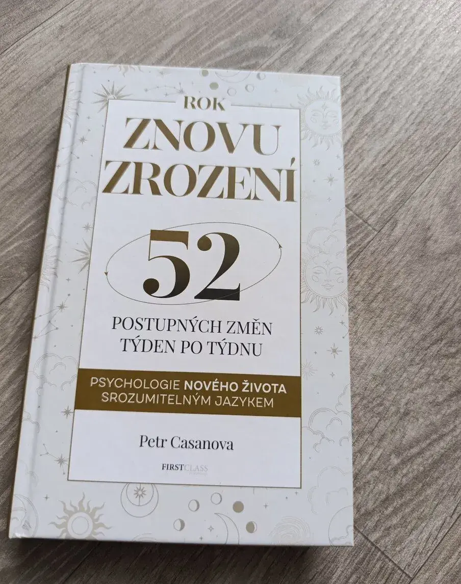Kniha Znovuzrození Petr Casanova seberozvoj