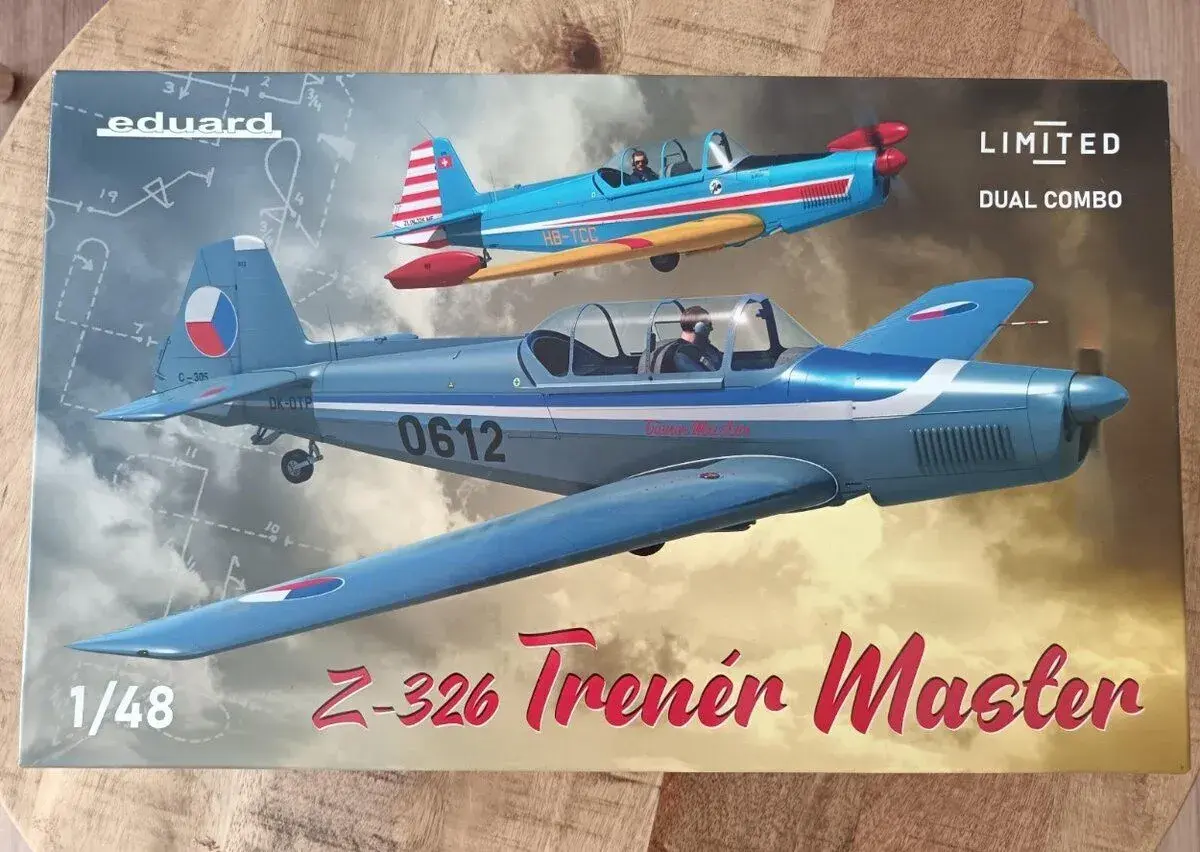 Eduard 1/48 Zlín Z-326 Trenér Master DUAL COMBO Limited Edit