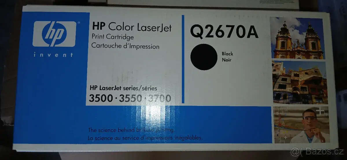 Originální toner HP Q 2670A,HP CLJ35/3700 BLACK