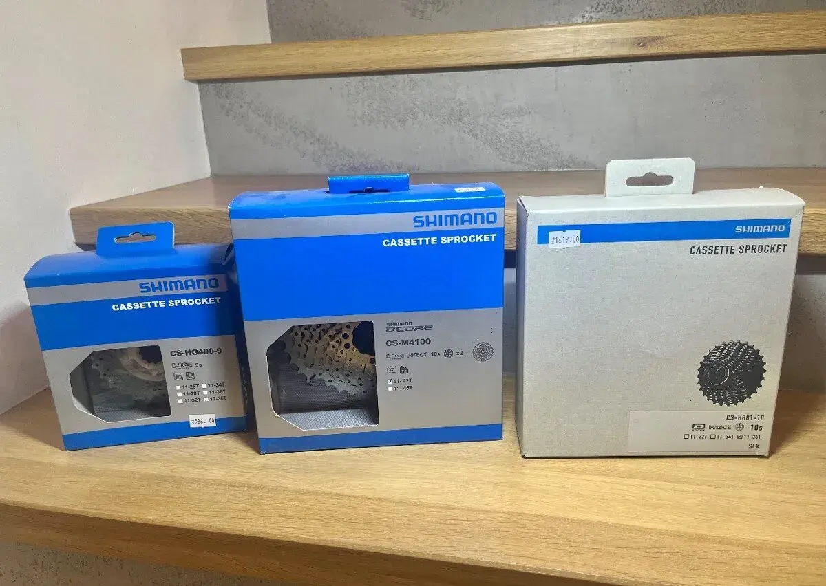SHIMANO kazety na kolo SLX / ALIVIO