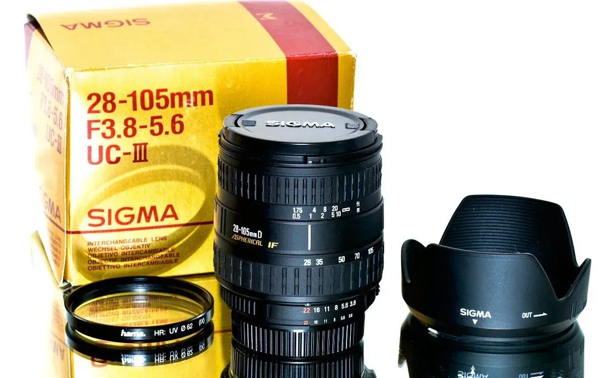 Nikon Sigma 28-105mm + UV filtr NEPOUŽÍVANÝ