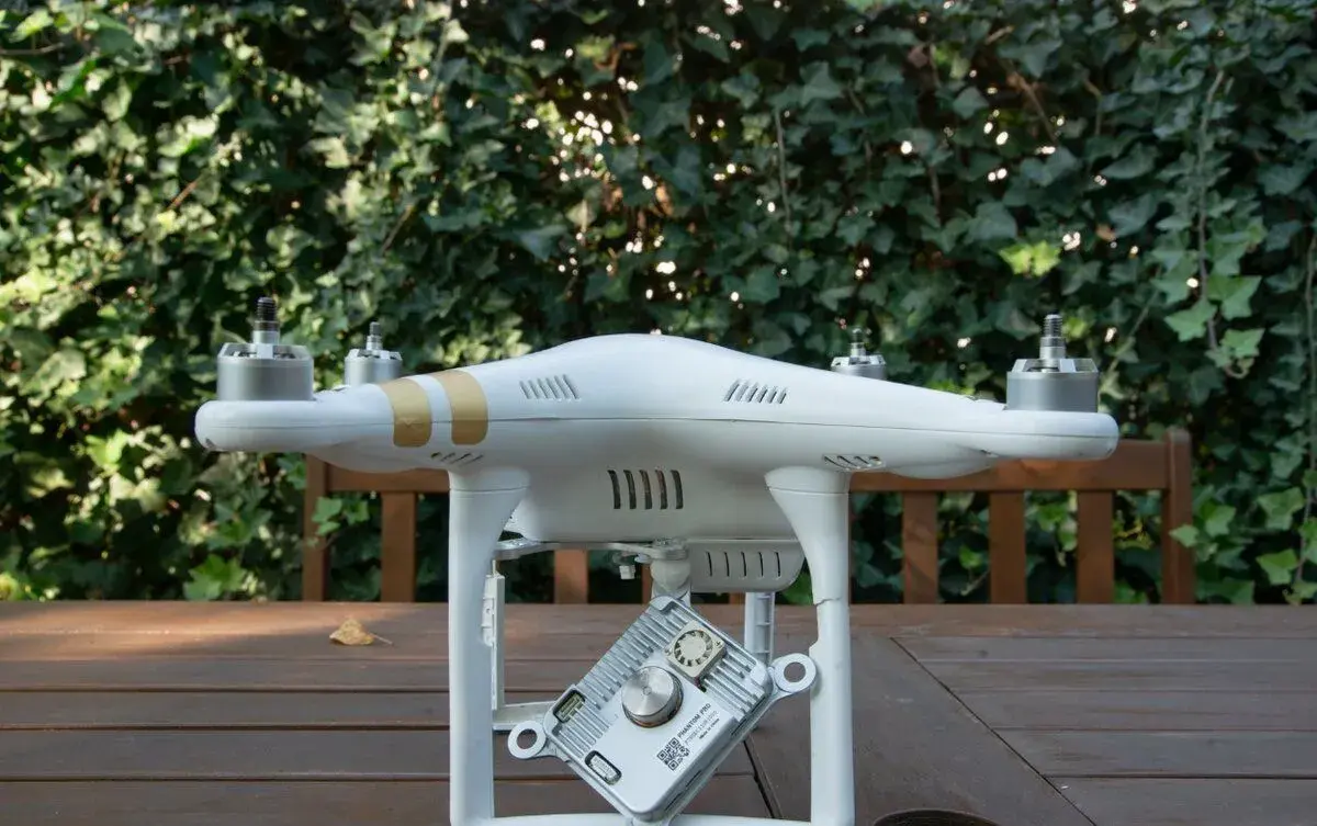 DJI Phantom 3 Professional – havarovaný dron na ND