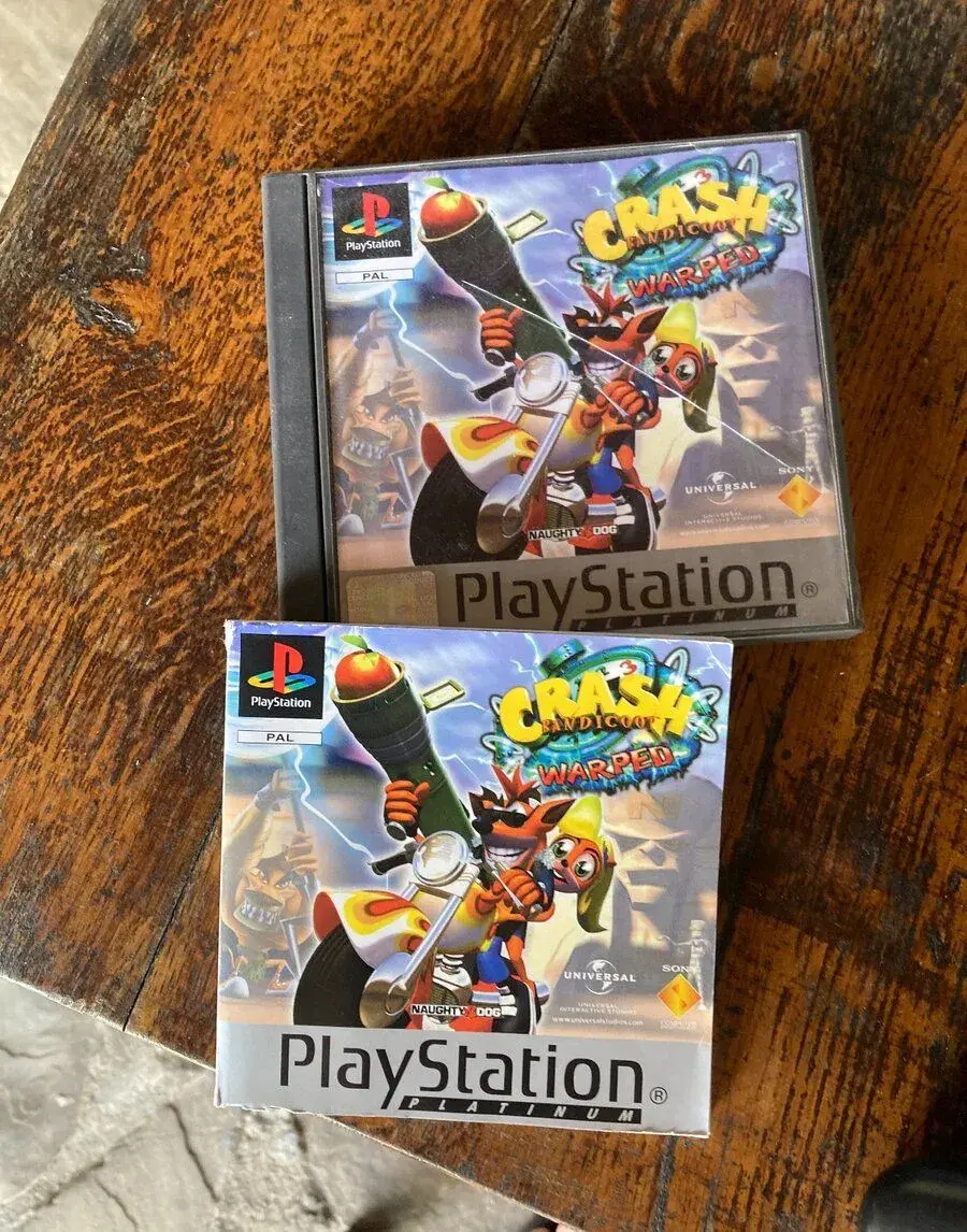 PS1 Crash Bandicoot 3 Warped - hra na Playstation 1
