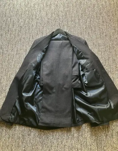 Pánský oblek šitý na míru pro dlouhána 207cm