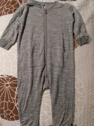 Tenký merino overal Hust&Clair, vel. 74