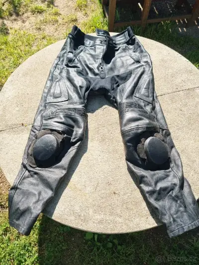 Kožené motocyklové kalhoty Forbikers XXXL.