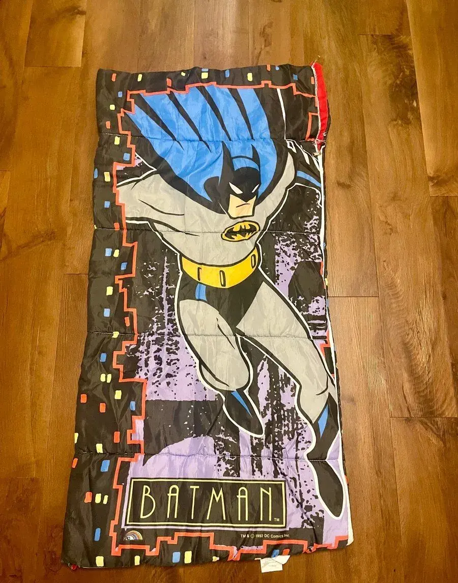 Prošívaná zapínací přikrývka BATMAN