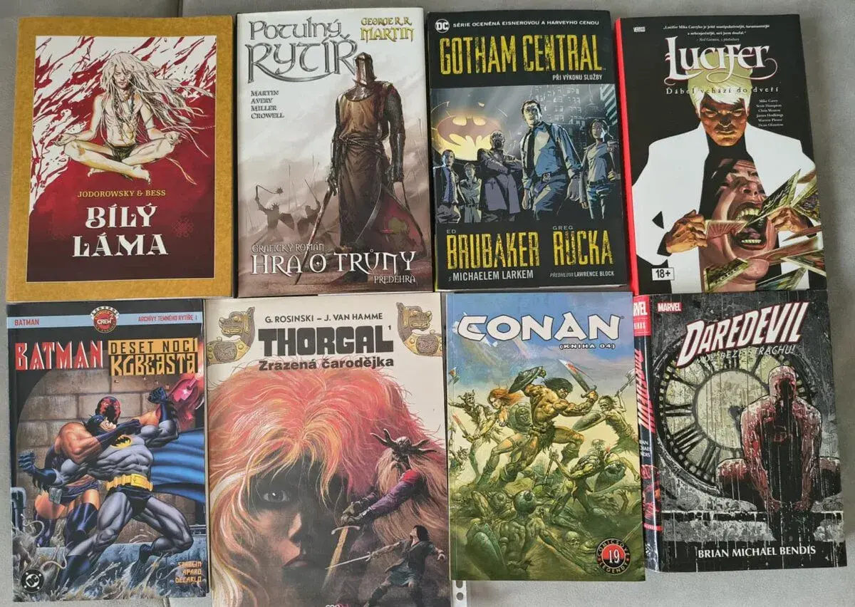 Komiksy v češtině