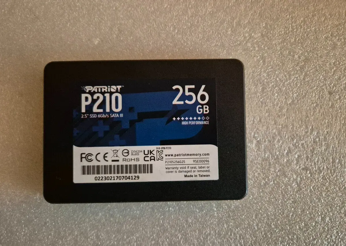 SSD disk Patriot P210 256GB