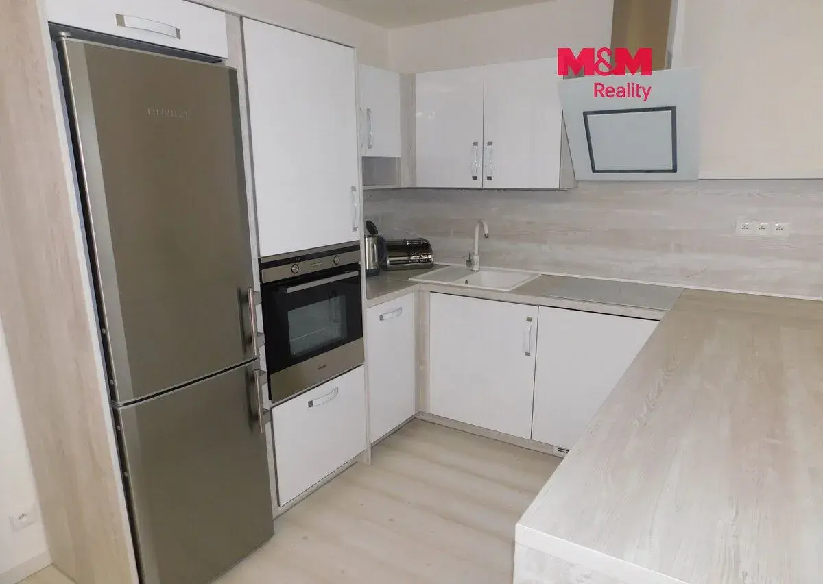 Pronájem bytu 2+kk, 54 m2, Nad Přehradou, Praha 10