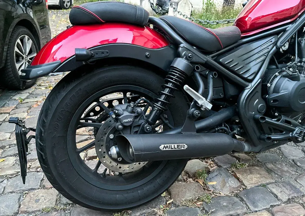 MILLER výfuk pro Honda Rebel 500 / CMX500 – Euro 5