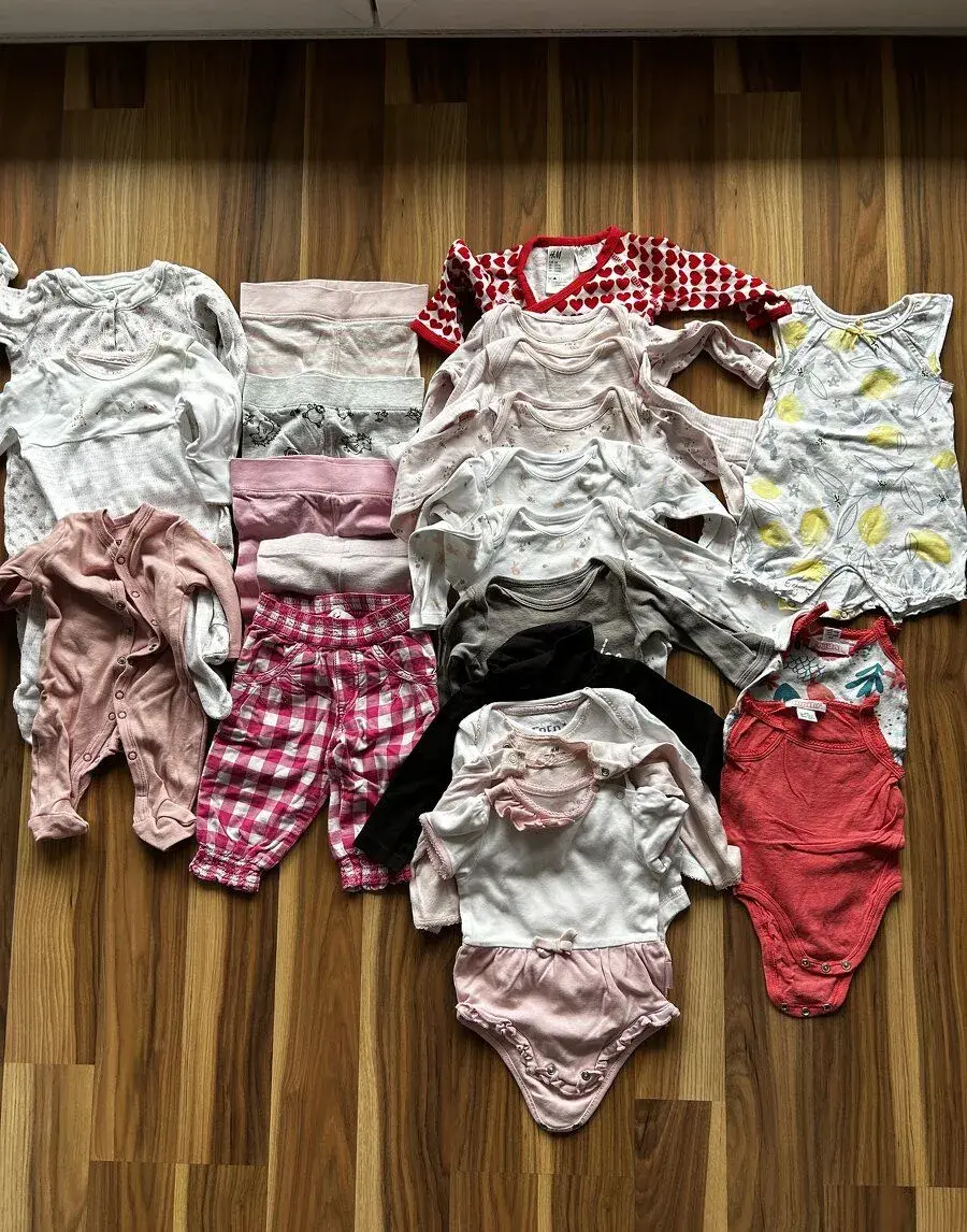 dětské body a overaly vel 56 a 62