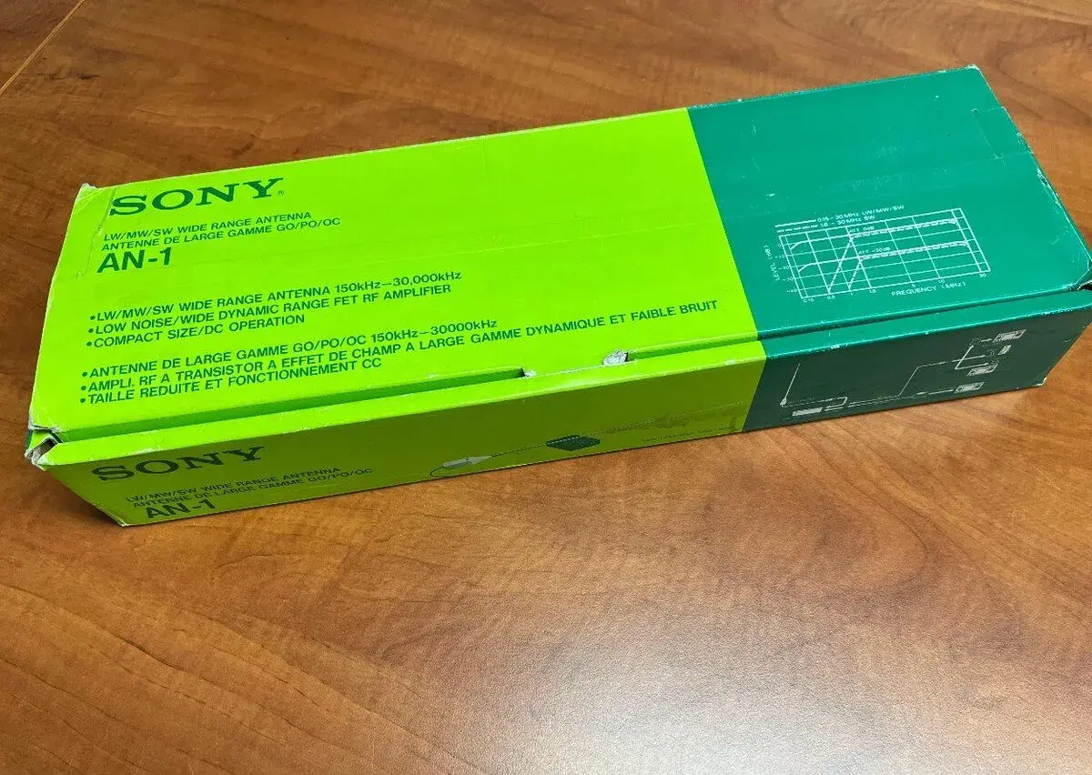ANTENA SONY AN-1 LW/MW/SW WIDE RANGE