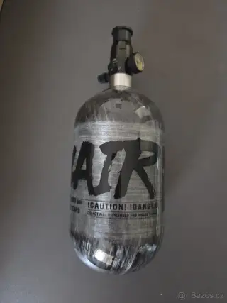NOVÝ vzduchový systém 1.1L/300bar Powair paintball/airsoft