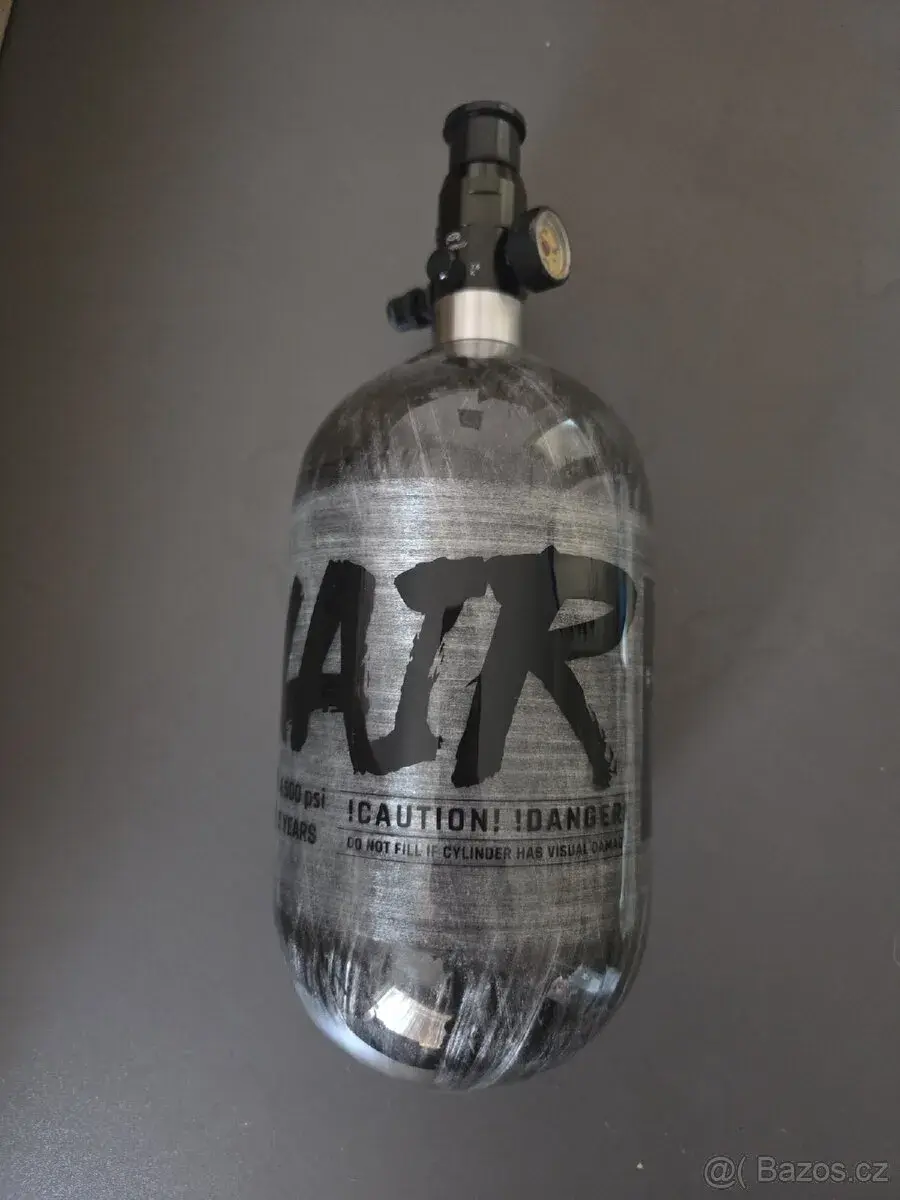 NOVÝ vzduchový systém 1.1L/300bar Powair paintball/airsoft