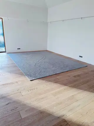 Koberec světlý šedý 3x4m