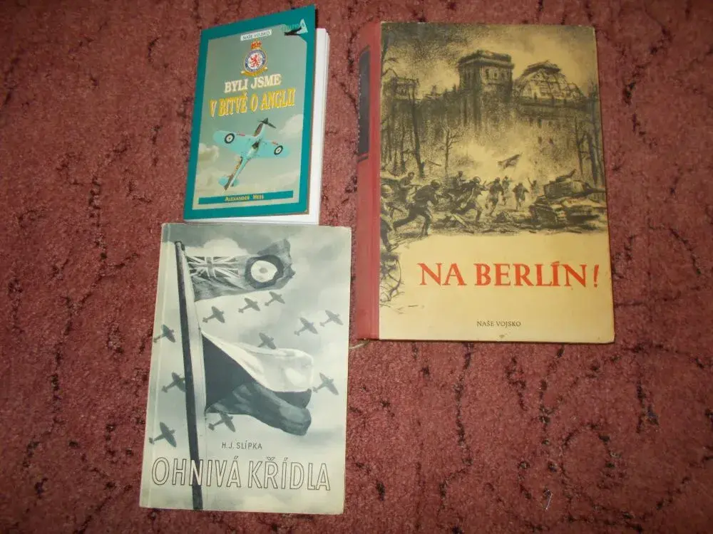 Kniha Na Berlín, knihy o letcích