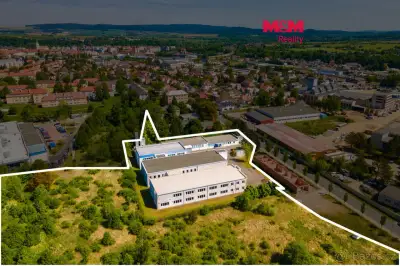 Prodej výrobního objektu v Rokycanech, 16 655 m²