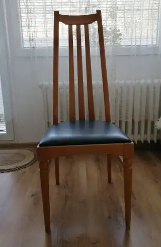 4 retro židle