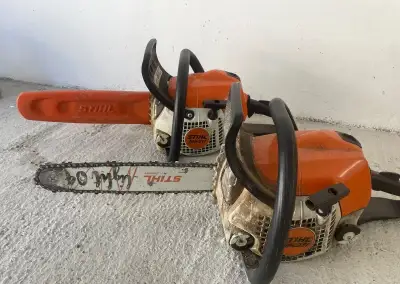 2X MOTOROVÁ PILA STIHL MS211