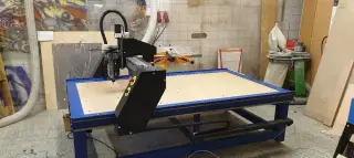 CNC Frezka 1100x2100mm s možností vákuového držení